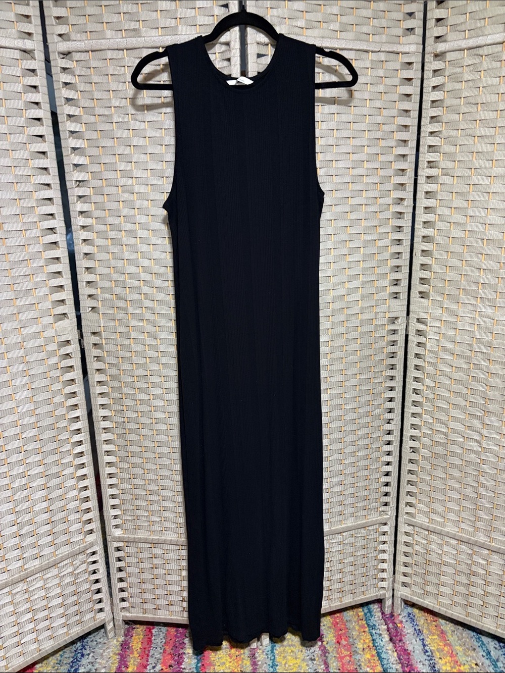 H&M Maternity Black Sleeveless Maxi Dress - Classic Women's Dress